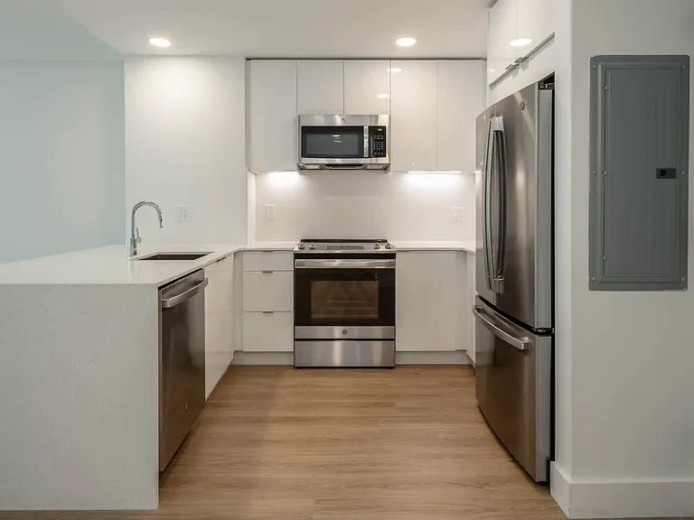Kitchen with Stainless Steel Appliances