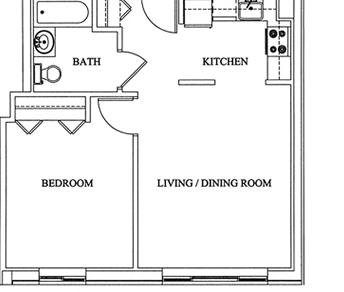 Our one bedroom floorplan has everything you need and designed with your convenience in mind. This floorplan is available now...but going fast! Call to learn more and schedule a tour today!