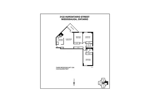 Floor plan 3 Bedroom