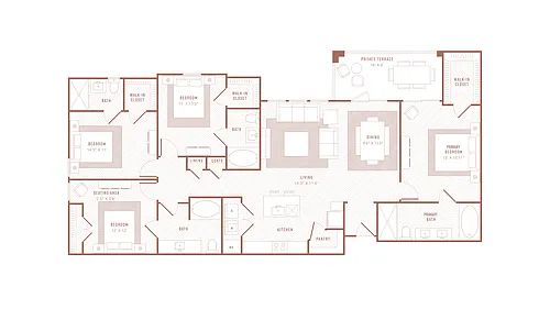 Floor plan D1-Panache
