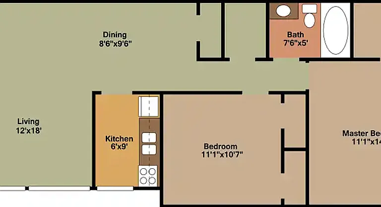 Park Towne Apartments — Photo 18