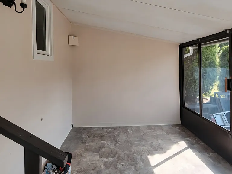 Sunroom off of the Kitchen
