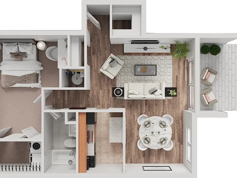 1 Bedroom Deluxe 1 Bedroom Deluxe