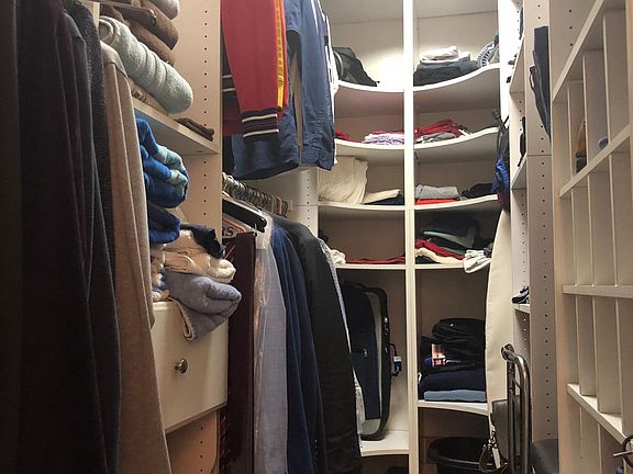 Master Bedroom Walk-In Closet