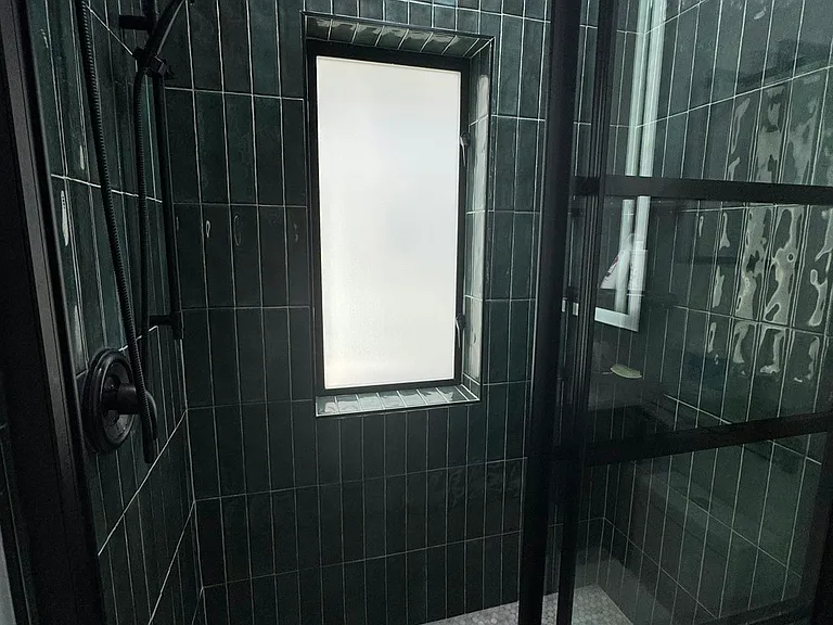 Stunning tile in shower
