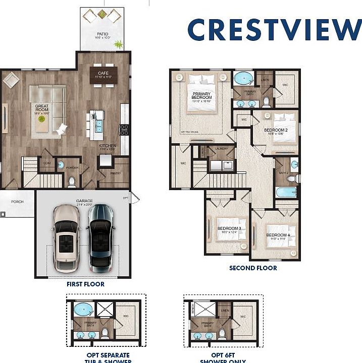 Crestview Plan, Millstone Landing, Hardeeville, SC 29927 Zillow