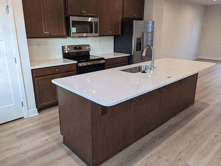 Kitchen island detail