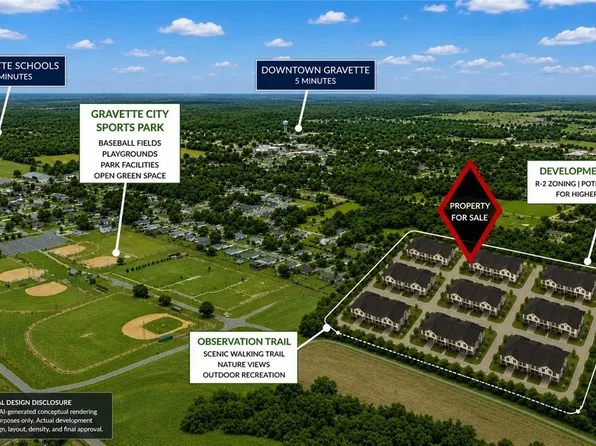 695 Meadowmere Ln, Gravette, AR 72736