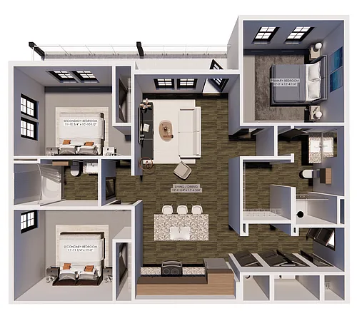 Floor plan Hangar C1
