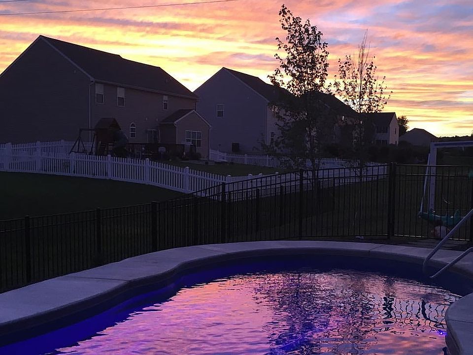 No filter! Poolside sunsets!