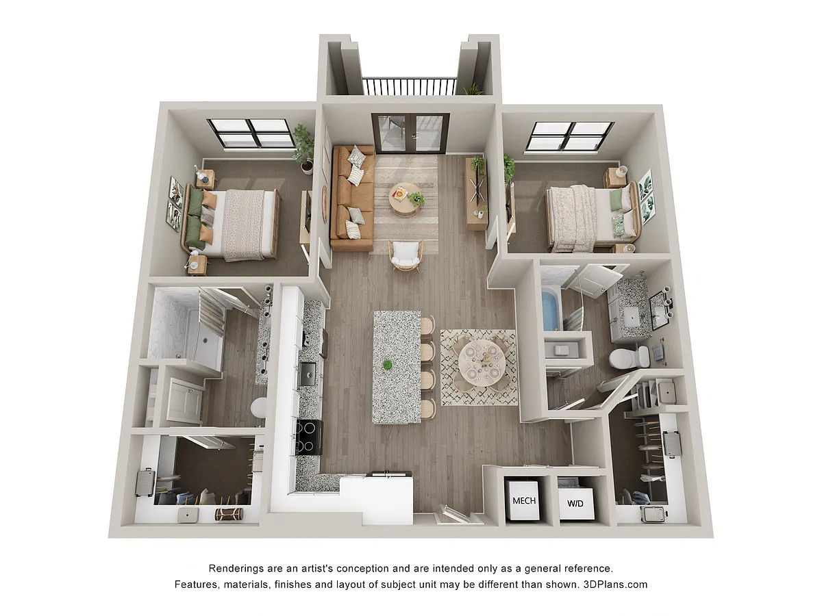 Floor plan B2