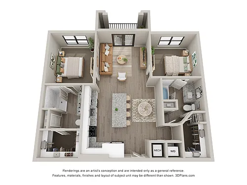 Floor plan B2