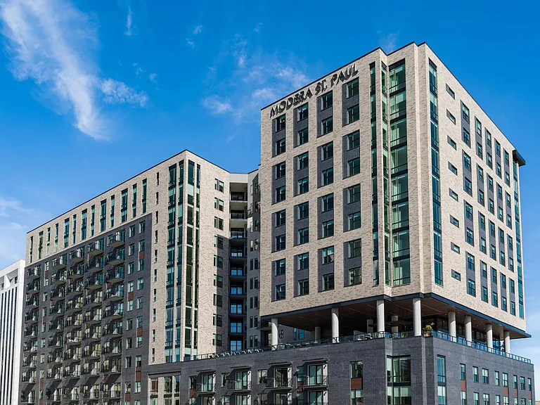 Striking architecture rises above the Dallas skyline at Modera St. Paul, placing downtown energy, arts, and culture just outside your door.