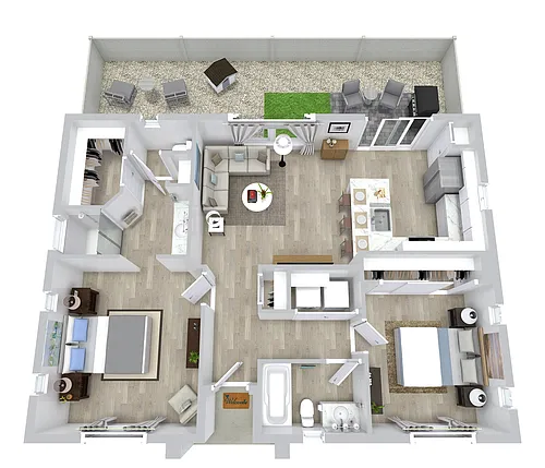 Floor plan The Retreat
