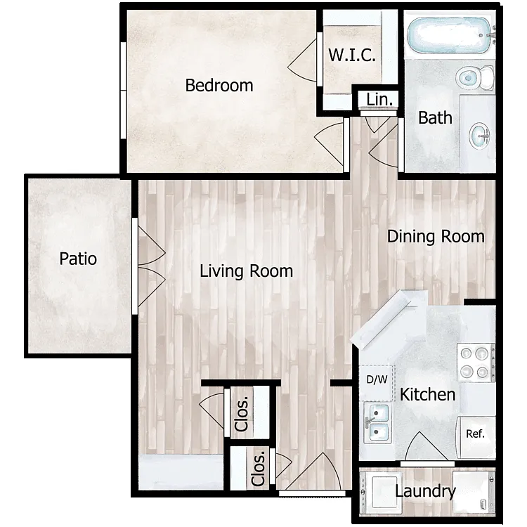 Floor plan Polaris