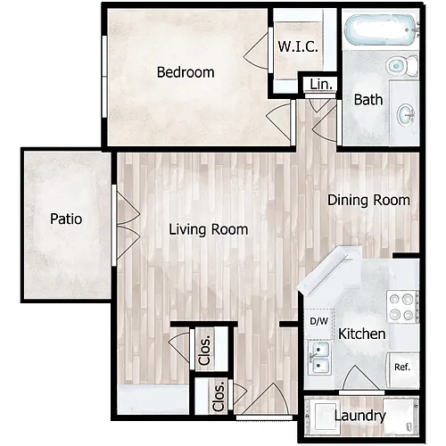 Floor plan Polaris