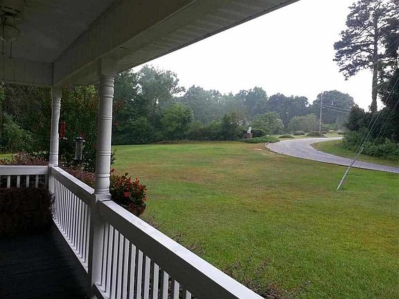 Great views and privacy with a large front porch