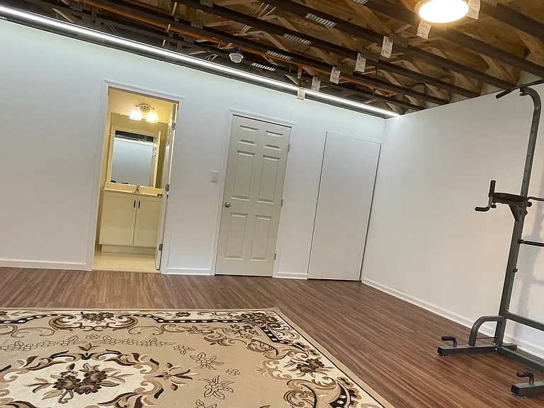 Entry level Bathroom within basement