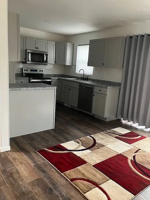 stainless steel appliances