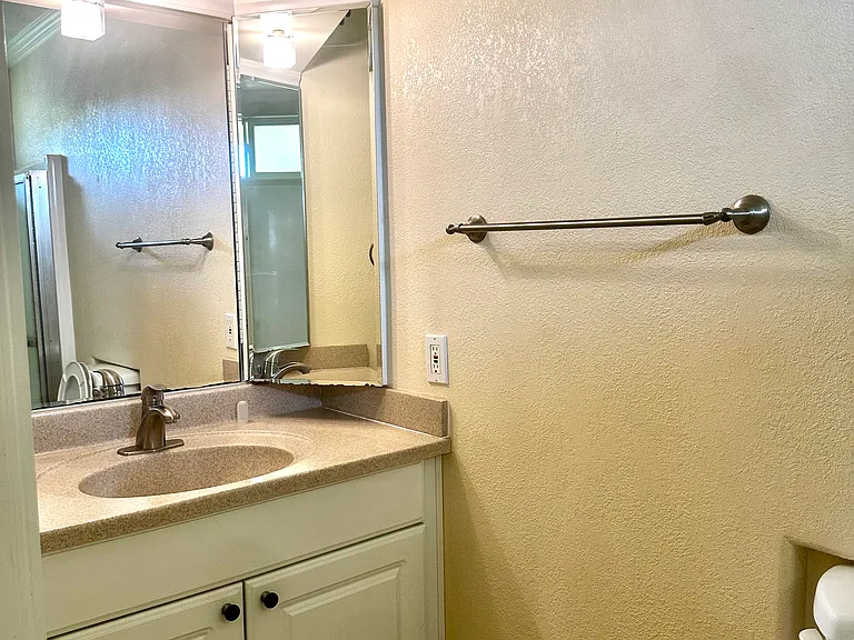 Master bath sink area