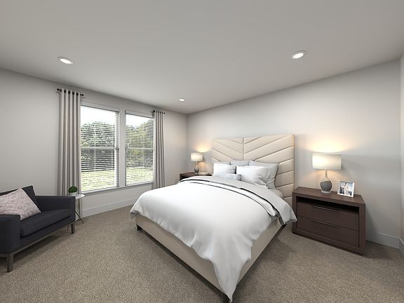 The primary suite offers a private retreat.