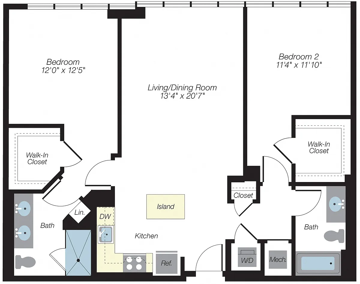Floor plan B1