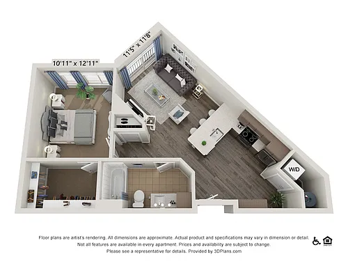 Floor plan Left Hand