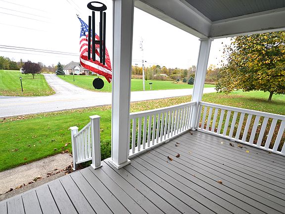 private porch and entrance