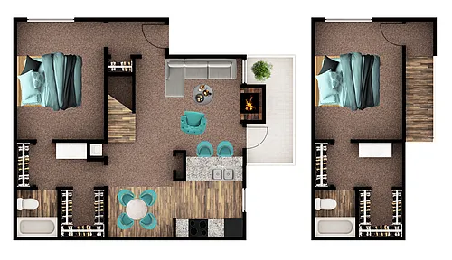 Floor plan Mockingbird