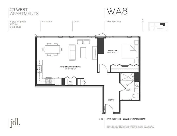 Floor plan WA8