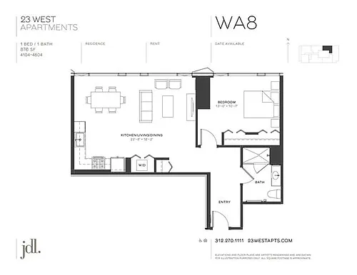 Floor plan WA8
