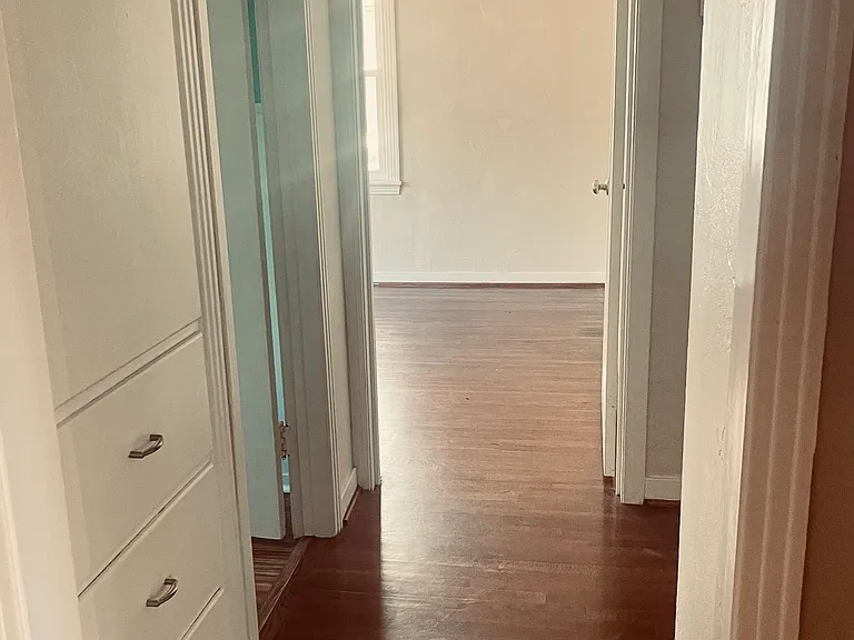 View of hallway with more storage