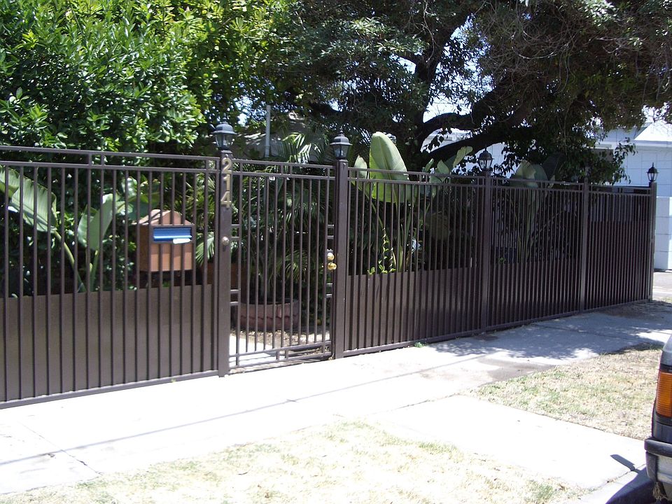 Fenced in property