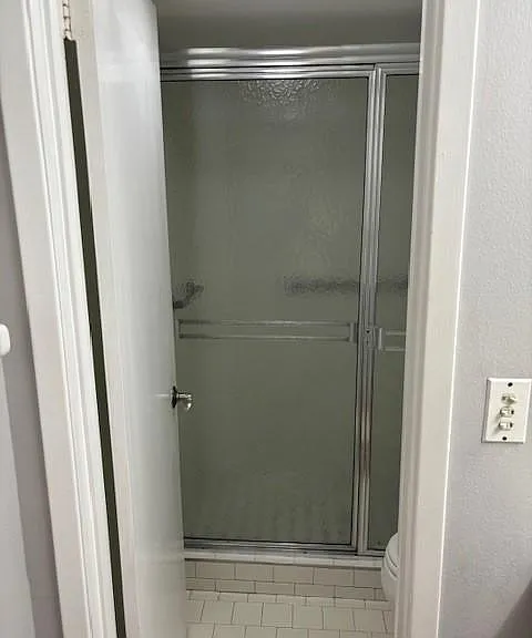 Bedroom 2 walk-in shower/toilet area