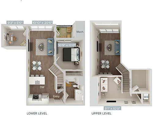 Floor plan AM1D-1-L
