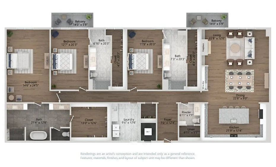 Floor plan PH5