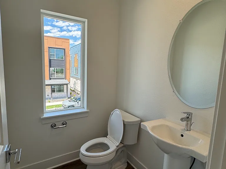 main floor half bath