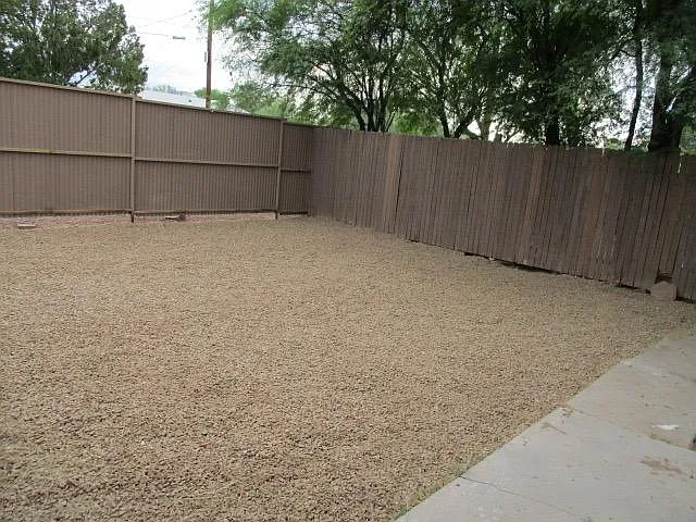 large yard