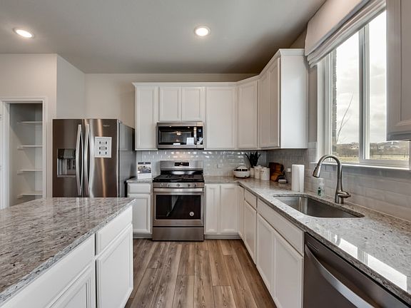 Abundant cabinet space