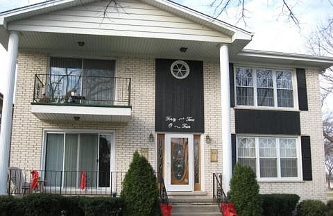 Building. Unit is on upper left.