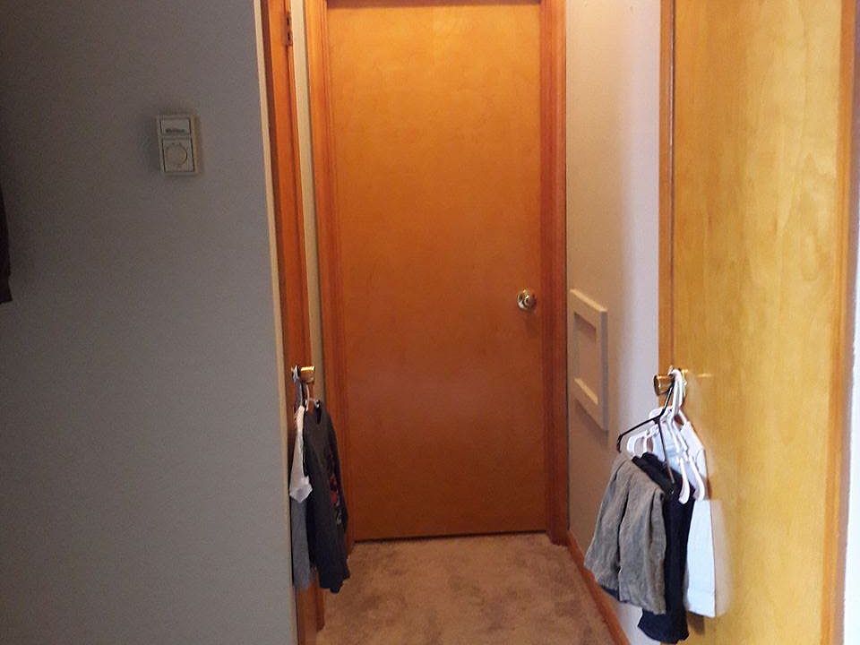 Hallway and Bathroom Door