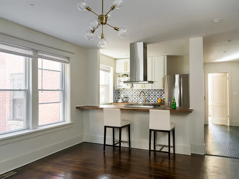 Open floor plan with gorgeous designer fixtures thoughout
