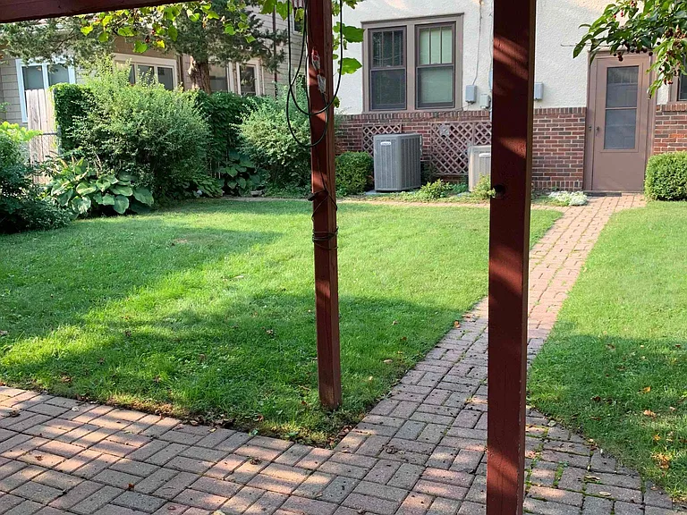 Back yard. Shared with main level.