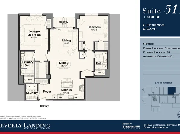 311 Plan, Beverly Landing