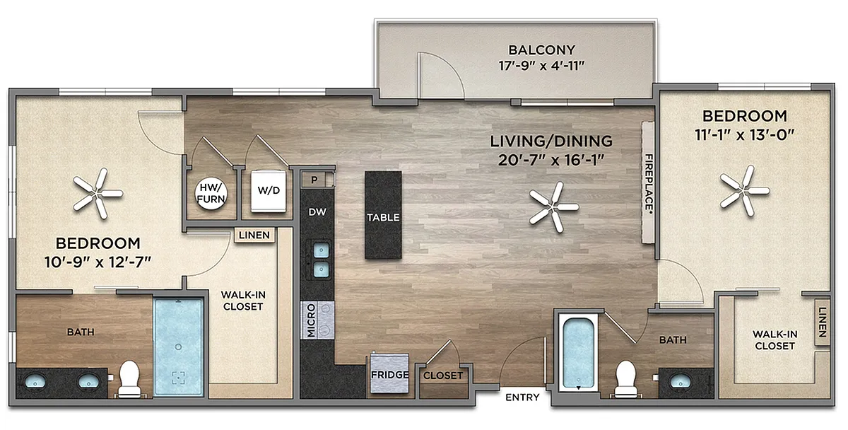 Floor plan Sagittarius