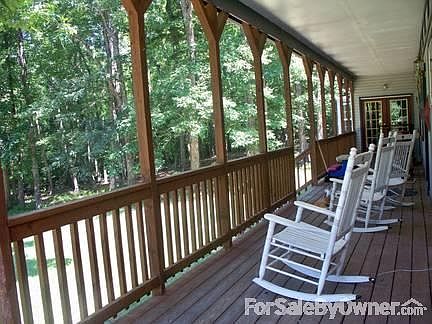 Front Covered Porch
						:
						Just perfect for rocking chairs!