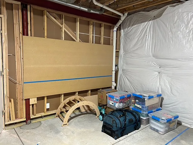 Basement storage