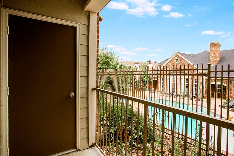 Take in the view from your private balcony