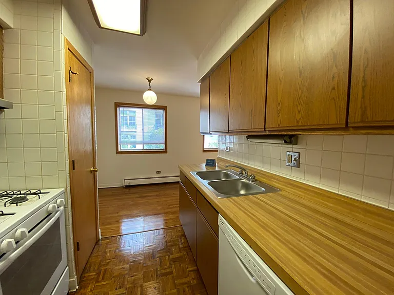 Large kitchen with pantry