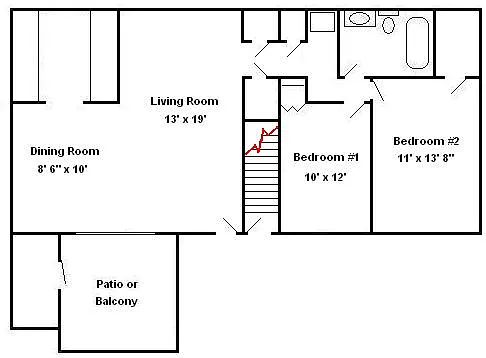 Floor plan Garden D